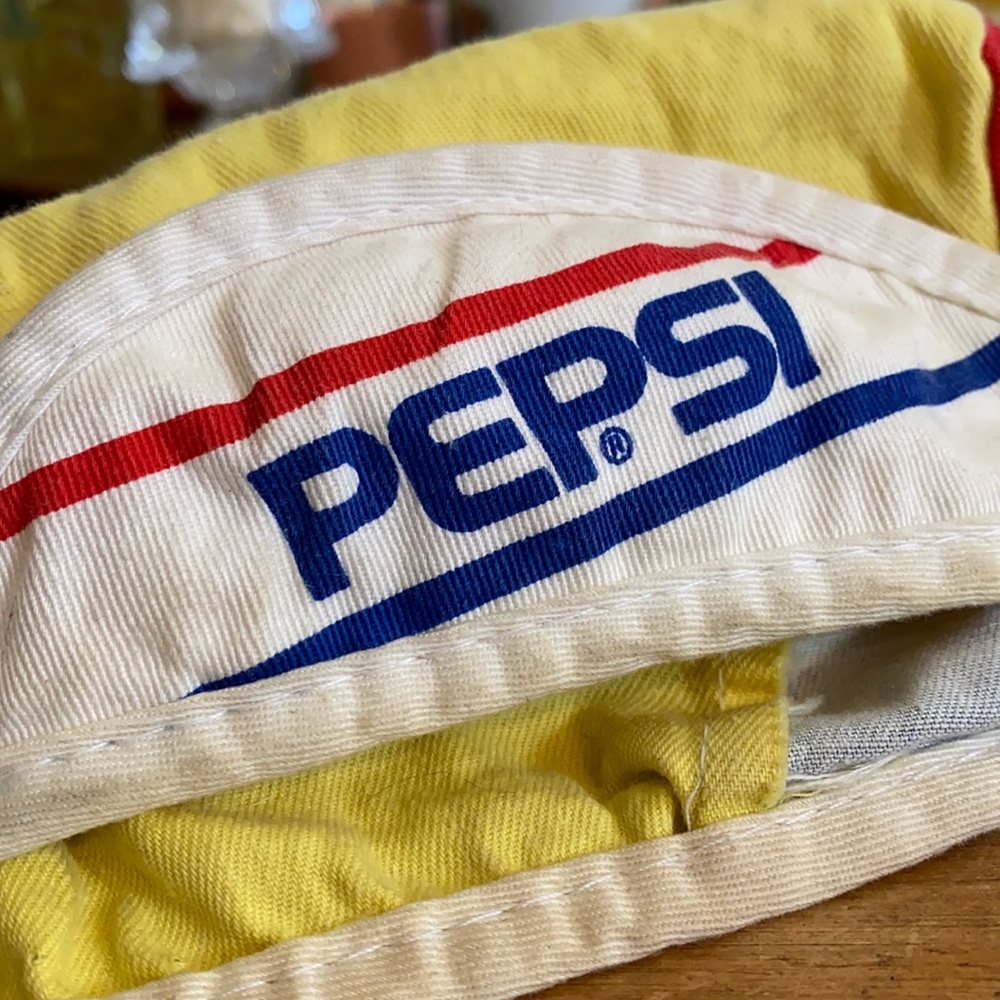 ‘80s Pepsi cycling cap